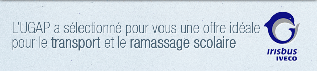 L'UGAP a sélectionné pour vous une offre idéale pour le transport et le ramassage scolaire