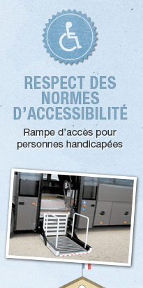 Respect des normes d'accessibilité