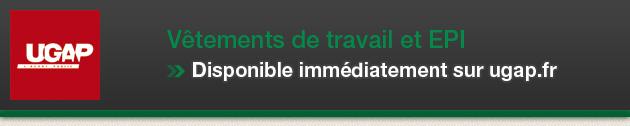 V&ecirc;tement de travail et EPI disponibles imm&eacute;diatement sur ugap.fr
