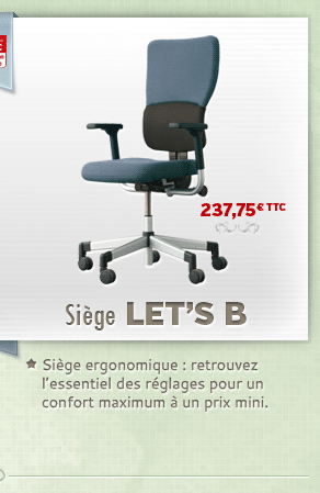 Si&egrave;ge Let's B