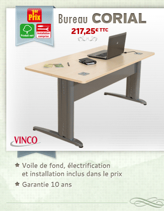 Gamme de bureau Corial