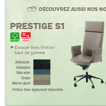 Si&egrave;ge en cuir Prestige S1