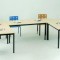 Table Comps 120 x 40 beige pyla - chant PVC - par 2