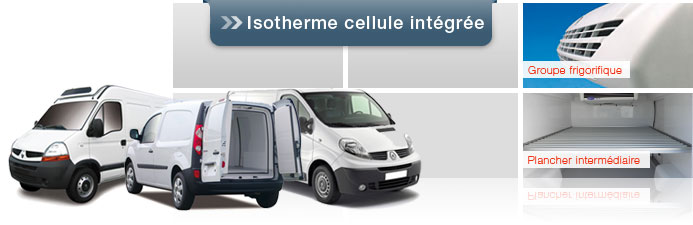 Isotherme cellule intégrée