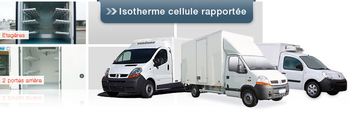 Isotherme cellule rapportée