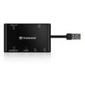 Lecteur de cartes memoire 15 en 1 - USB 2.0 - Transcend NU10008270