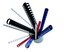 Peigne à relier plastique 16 mm Fellowes - Capacité 120 feuilles - Blanc, Bleu ou Noir