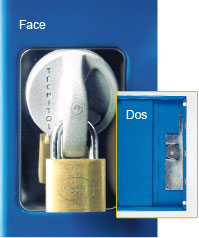 Moraillon fermeture à cadenas