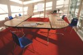 Table pliante DUNE - 120x80 - piétement noir - plateau aulne