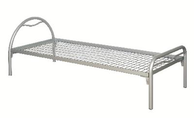 Lit décor métal Alba h. 30 cm sommier panneau - 90 x 210 cm