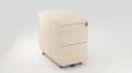 Caisson hauteur bureau mélaminé EPURE - 2 tiroirs dossiers suspendus - pr.80