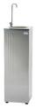 Fontaine à eau réfrigérée 55l-h sans dosseret avec système antifuite version inox