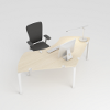 Bureau compact 90° et 120°