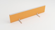 Ecran de séparation EPURE - 180 - tissu - avec rail