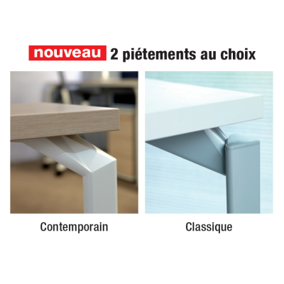 Pied fixe - pour plateau réunion EPURE