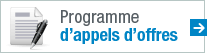 Programme d'appels d'offres