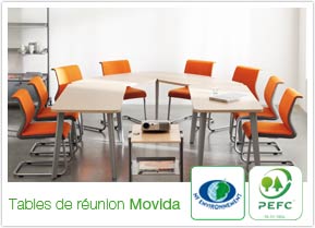 Tables de réunions Movida