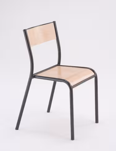 Chaise 510 - noir Pékin - taille 6 - lot de 4