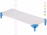 Drap de dessous 38464/001 pour couchette plastique empilable 130 x 54 cm - blanc - lot de 10