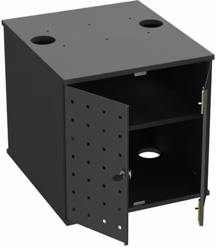 Coffre double unité centrale sécurisé Format + - porte à serrure