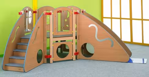 Structure motricité Wiki Cat' pour intérieur - à partir de 3 ans et jusqu'à 6 ans