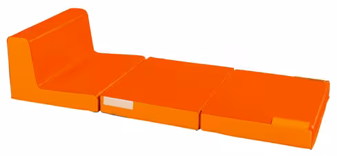 Chauffeuse convertible - orange/orange clair 27106/220