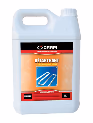 Détartrant puissant Oratartre - pour canalisation et chaudière - bidon 5 l - lot de 4