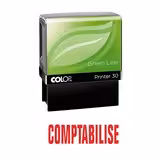 Tampon formule COMPTABILISÉ Colop Printer 30 - 47 x 18 mm