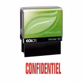 Tampon formule CONFIDENTIEL Colop Printer 30 - 47 x 18 mm