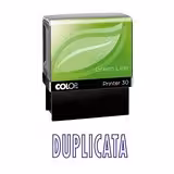 Tampon formule DUPLICATA Colop Printer 30 - 47 x 18 mm