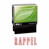 Tampon formule RAPPEL Colop Printer 30 - 47 x 18 mm