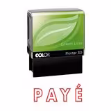 Tampon formule PAYE Colop Printer 30 - 47 x 18 mm