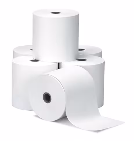 Bobine comptable 60 g - 70 mm x 42 m - Ø 12 mm - blanc - lot de 10