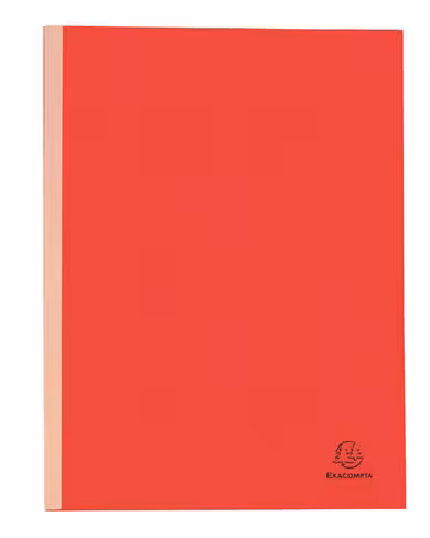 Chemise - dos 3 cm - carte 320 g - 24 x 32 cm - rouge - lot de 25