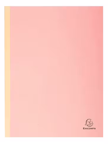 Chemise - dos 3 cm - carte 320 g - 24 x 32 cm - rose - lot de 25