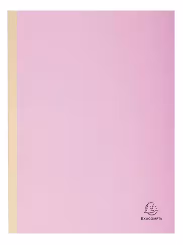 Chemise - dos 3 cm - carte 320 g - 24 x 32 cm - mauve - lot de 25