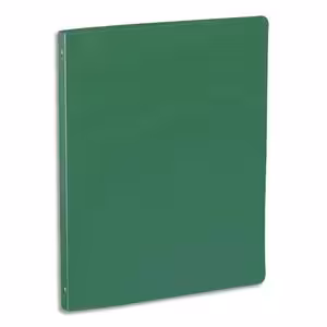 Classeur polypropylène A4 - 4 anneaux - dos 2 cm - vert