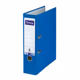 Classeur à levier A4 Lyreco Recycolor - dos 8 cm - bleu bleu