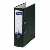Classeur à levier A4 Lyreco Recycolor - dos 8 cm - noir noir