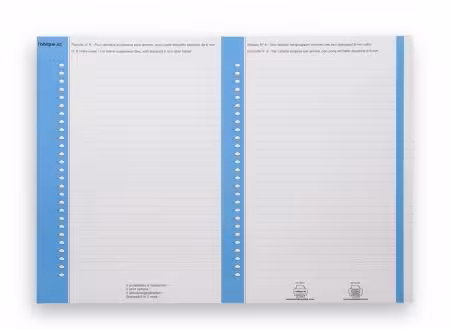 Etiquette pour dossier suspendu n° 8 - bristol bleu - 10 planches de 250