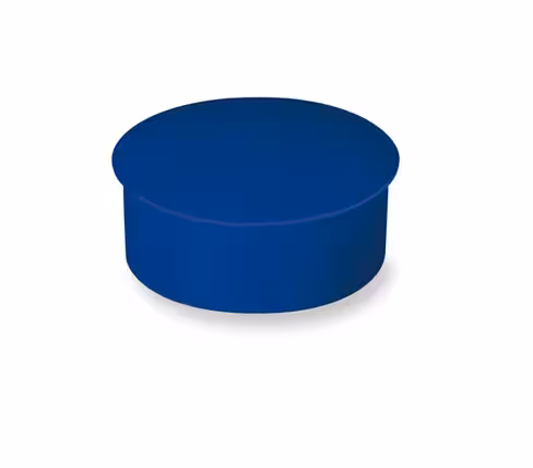 Punaise magnétique Lyreco - Ø 22 mm - bleu - lot de 10