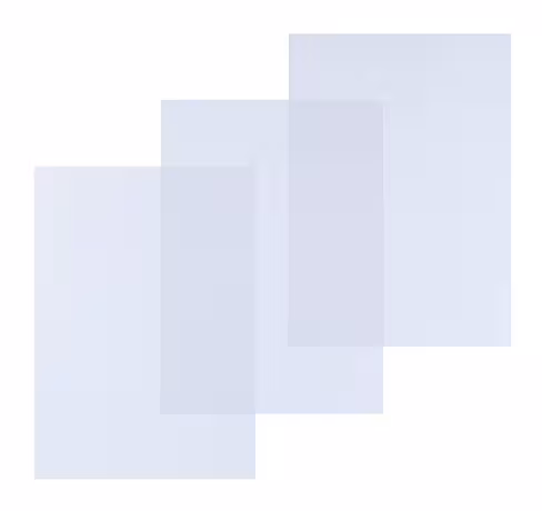 Couverture A3 Lyreco - PVC 20/100e - transparent - lot de 100