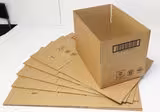 Carton caisse américaine - simple cannelure - kraft - 400 x 300 x 270 mm - lot de 25