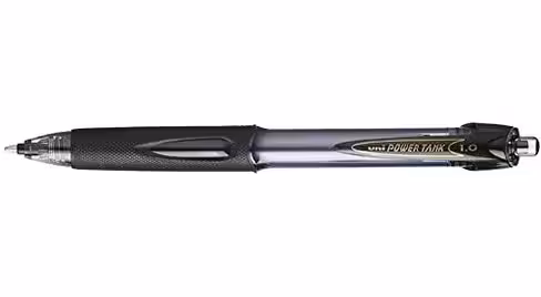 Stylo bille rétractable Uni-ball Power Tank - noir