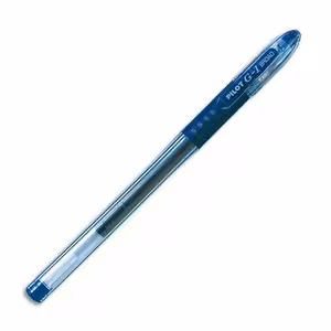 Roller gel Pilot G1 - grip - pointe large - bleu