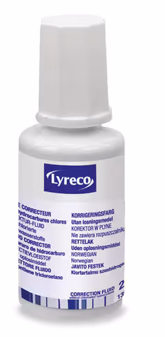 Correcteur à pinceau fluide Lyreco - 20 ml