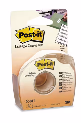 Bande de masquage Post-it 3M - 17,7 mm x 25 m