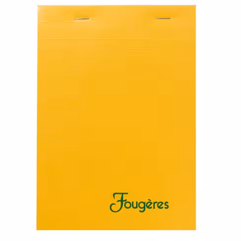 Bloc de bureau A5 Fougeres - 80 feuilles 80 g - quadrillé 5 x 5