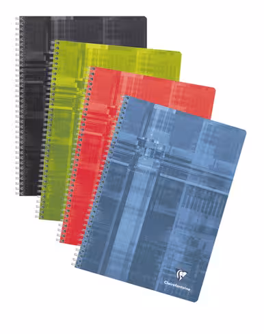 Cahier à spirale Metric Clairefontaine 21 x 29,7 cm - 180 pages quadrillé 5 x 5
