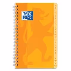 Répertoire A4 Oxford - reliure intégrale - 180 pages 90 g quadrillé 5 x 5